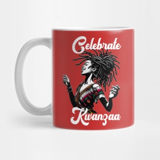 Celebrate Kwanzaa African Woman Mug